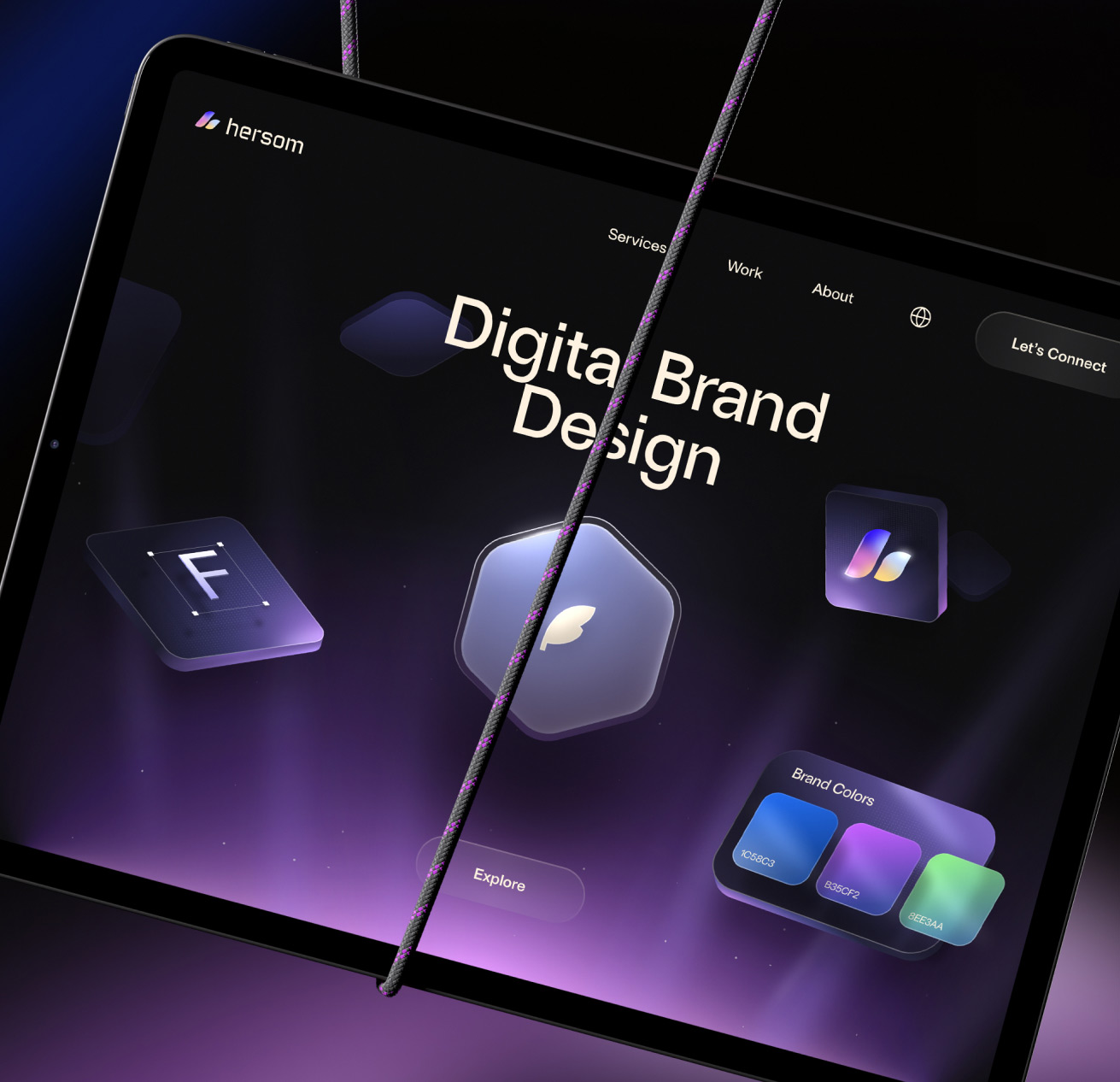 Digital Branding on a Ipad